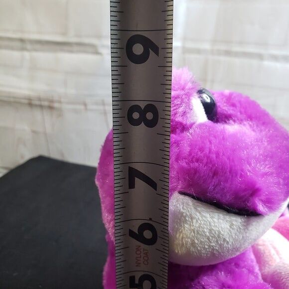 Valentines Adorable Purple Pink I Love U Frog Plush Stuffed Animal 8" - Picture 9 of 10